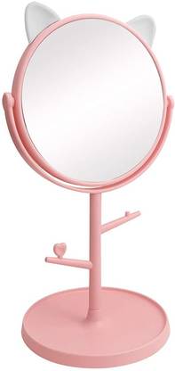 HomeHunt Cat Shape Makeup Mirror Decorative Mirror