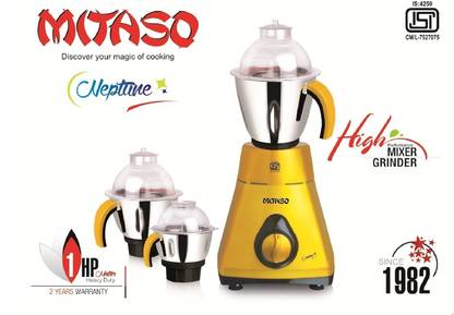 Mitaso MITASO 1 HP 750 W Mixer Grinder