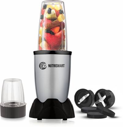 Nutrismart 2 Unbreakable Jars Blender for Smoothies and Juices 500 W Juicer Mixer Grinder