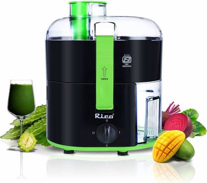 Rico with 2 Years Replacement Warranty, Juicer For Fruits & Vegetables ,WATTS- 350 W Juicer