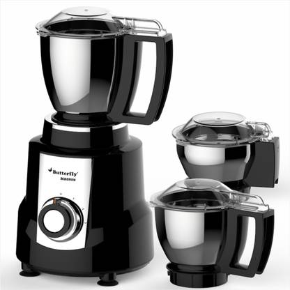 Butterfly 3J 1.2 HP 900 W Mixer Grinder