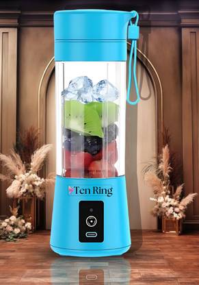 Tenring Gym Travel USB Juicer Blender 380ML Rechargeable Smoothie Maker 105 W Mixer Blender