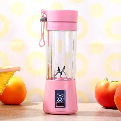 SACRO Electric Fruit Juicer Maker USB Rechargeable Mini Juicer Mixer GrinderYG474 350 W Juicer Mixer Grinder