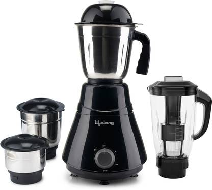Lifelong LLMG200E 500 Mixer Grinder (4 Jars, Black) at Rs. 1699