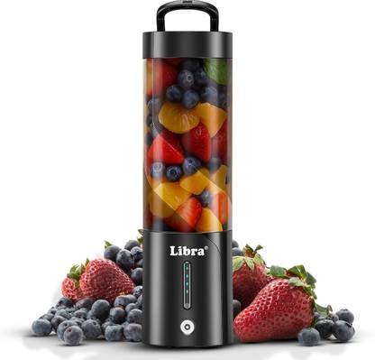 LIBRA Milk Shakes and Crushing Ice, USB Recharbeable 200 W Juicer Mixer Grinder