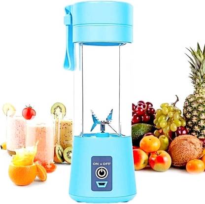 YAROH Electric Fruit Juicer Maker USB Rechargeable Mini Juicer Mixer GrinderLG397 350 W Juicer Mixer Grinder