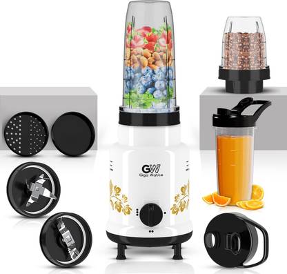 GIGAWATTS 2 Unbreakable-PC Jar 2 Speed Control 21000 RPM BIS- IS: 4250 Approved 240 W Juicer Mixer Grinder