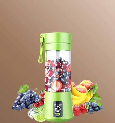 YAROH Electric Fruit Juicer Maker USB Rechargeable Mini Juicer Mixer GrinderLH111 350 W Juicer Mixer Grinder