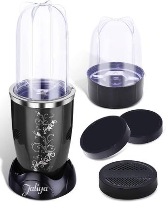 JALIYA Nutri-blend Mixer Grinder & Blender Stainless steel Blades | 2 unbreakable jars 400 W Juicer Mixer Grinder