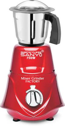 Masterclass Sanyo Rocket Medium Jar 750 W Mixer Grinder