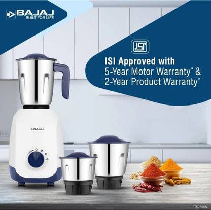 BAJAJ NEW NINJA MIXER GRINDER BUILT FOR LIFE 750 W Mixer Grinder