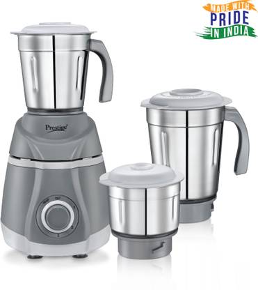 Prestige Atlas Classic Atlas Classic 500 W 500 Juicer Mixer Grinder (3 Jars, Grey and white)