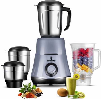 Growsmart Powerful HydroGrind Heavy Duty Copper Motor 750 W Juicer Mixer Grinder