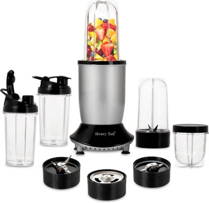 HoneyTail Smoothie Maker, Copper Motor, Unbreakable Jars, 600 W Juicer Mixer Grinder