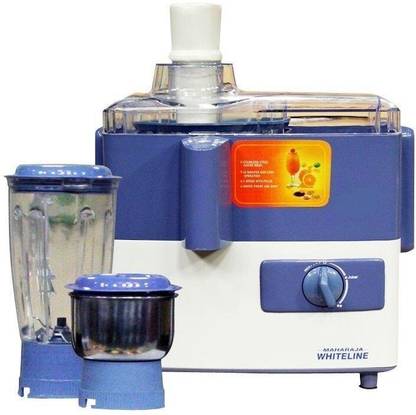MAHARAJA WHITELINE 450 W Juicer Mixer Grinder