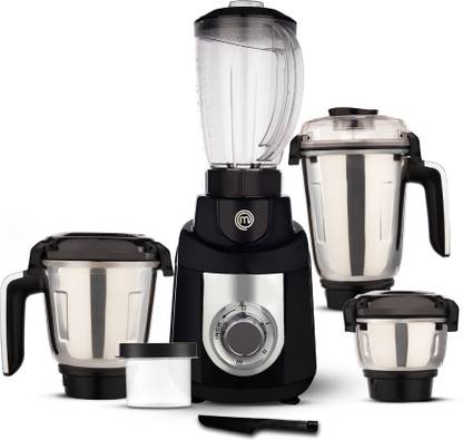 MasterChef Kitchen King MJ 01 500 W Juicer Mixer Grinder (4 Jars, Black) at Rs. 2199