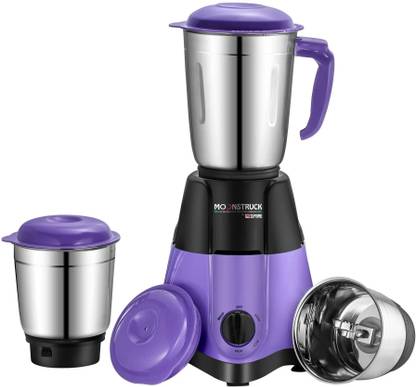 Moonstruck Star Purple 3 Jar 750 W Mixer Grinder