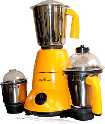 AASHIRVAD Mixer Grinder - 750 WATTS - MISSY - YELLOW 750 W Juicer Mixer Grinder