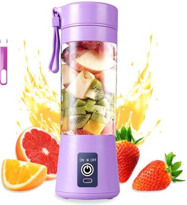 YAROH Electric Fruit Juicer Maker USB Rechargeable Mini Juicer Mixer GrinderLQ71 350 W Juicer Mixer Grinder