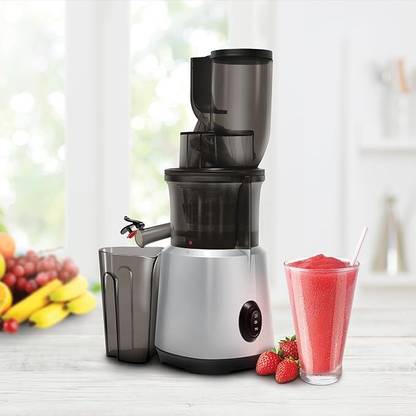 Wipro All-in-1 Fruit & Vegetable Juicer, Nutmilk and sorbet maker (3 Strainers) 240 W Juicer