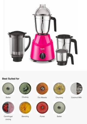 Preethi by PREETHI MG 250 750 W Juicer Mixer Grinder
