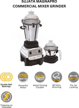 SUJATA MAGNAPRO 240 W Mixer Grinder