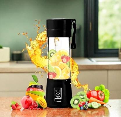 YAROH Electric Fruit Juicer Maker USB Rechargeable Mini Juicer Mixer GrinderLJ392 350 W Juicer Mixer Grinder