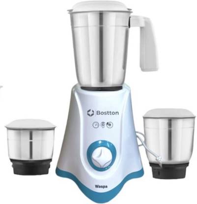 Bostton 550 Watt Double layered Copper 25 MM Motor 550 W Mixer Grinder