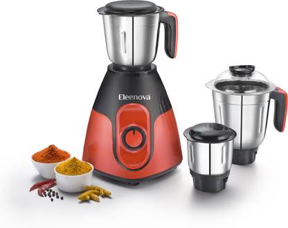 Eleenova with over Load Protection 750 W Mixer Grinder