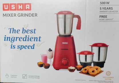 USHA New lestst model High range 500 W Mixer Grinder