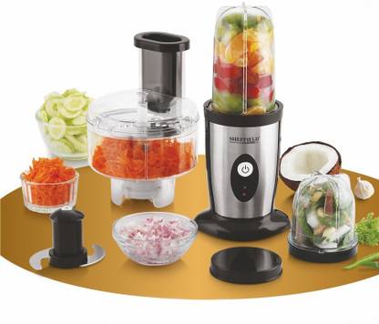 Sheffield Classic Blender, Mixer, Chopper, 3 unbreakable Jar, SS blades 350 W Juicer Mixer Grinder