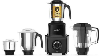 V-Guard Sturdy QuadraFlow Design Juicer Jar 750 W Juicer Mixer Grinder