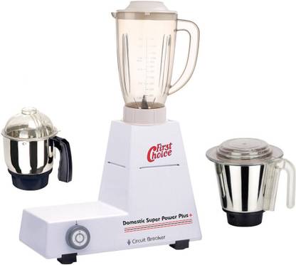 Firstchoice ABS Plastic 3 Jars 1000 watts 1000 W Juicer Mixer Grinder