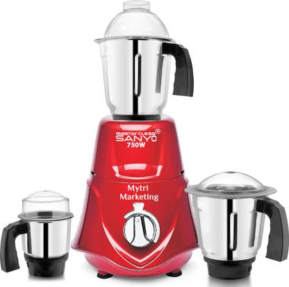 Masterclass Sanyo and Dry Jar) MAF500 750 W Mixer Grinder
