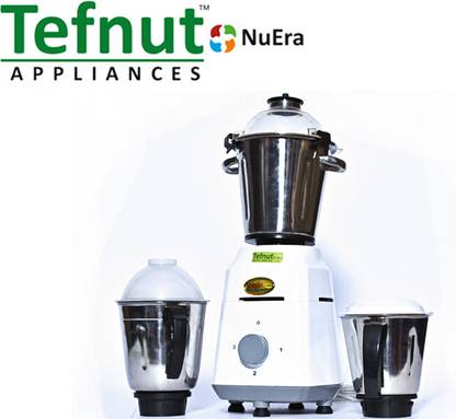 Tefnut White 1 750 W Mixer Grinder
