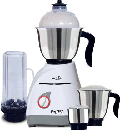 Mr.Cook Ezy750 750 W 4 Jars 750 W Mixer Grinder