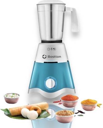 Bostton Double Copper Layered 100% Powerful Motor, 2 Year Warranty 750 W Mixer Grinder