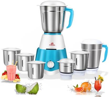 Alibaba 7 Jar Wonder 750 W Juicer Mixer Grinder