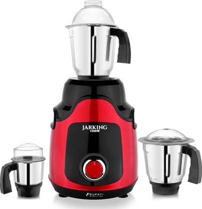 Jarking Jar, Liquid Jar and Dry Jar) BlackRed TA120 1000 W Mixer Grinder