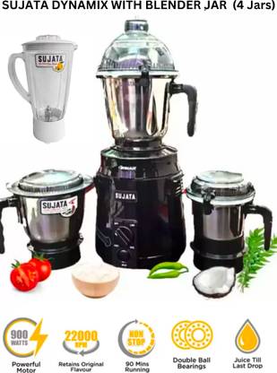 SUJATA With Blender Jar (1750 ML) 900 W Mixer Grinder