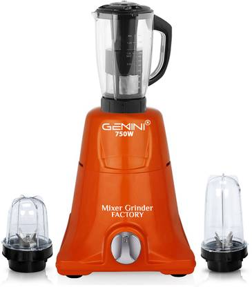Gemini 50ML Jar and 530ML Jar ),MGN32 750 W Mixer Grinder