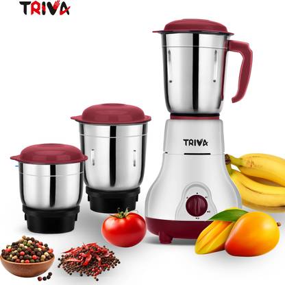 TRIVA Tx47 550 W Juicer Mixer Grinder