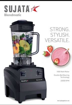 SUJATA BLENDMATIC 1000 W Juicer Mixer Grinder