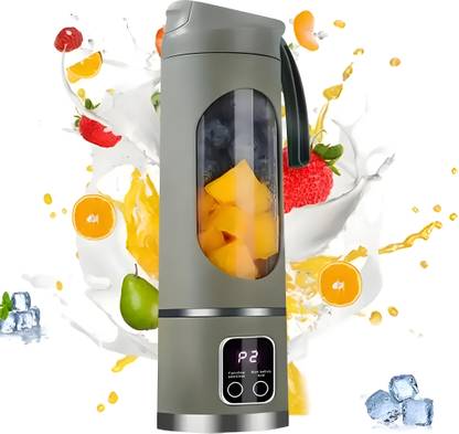 Onshoppy Portable 10 Blade USB Rechargeable personal blender juicer for Shake & Smoothies 25 W Juicer Mixer Grinder