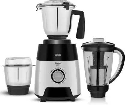 BOROSIL SILVERLINE 600W WITH JUICER MIXER GRINDER 600 W Juicer Mixer Grinder