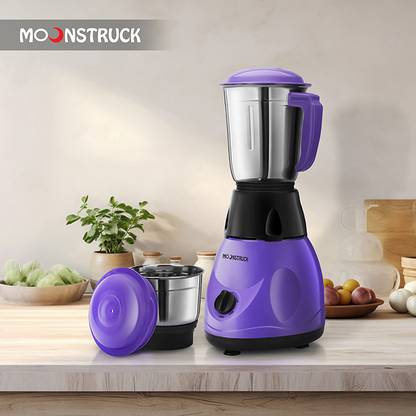 Moonstruck CLASSIC PURPLE - 2 jar 750 W Juicer Mixer Grinder