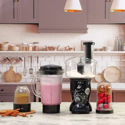 WONDERCHEF NUTRI BLEND 600 W Juicer Mixer Grinder