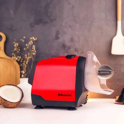 Brewine Coconut Scraper with Citrus Juice Press, 200 Watts 200 W Juicer