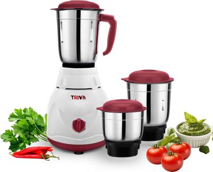 TRIVA Tx67 550 W Juicer Mixer Grinder
