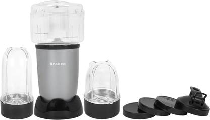 FABER FSB Sportz Blender 3 in 1 Carbon 400 W Juicer Mixer Grinder